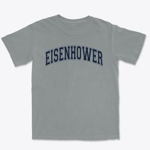 Eisenhower Elementary School Varsity Arch Premium Heavyweight T-shirt