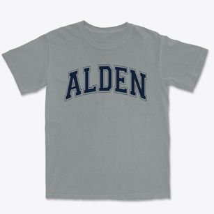 Alden Elementary School Varsity Arch Premium Heavyweight T-shirt