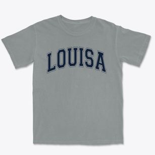 Louisa Upper Elementary School Varsity Arch Premium Heavyweight T-shirt