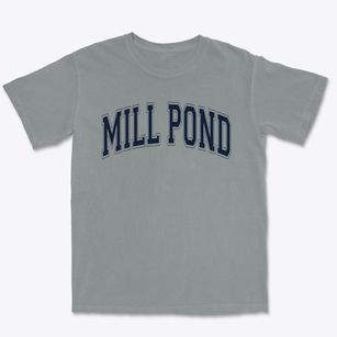 Mill Pond School Varsity Arch Premium Heavyweight T-shirt