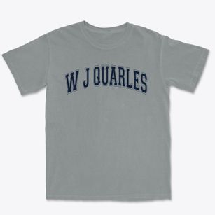 W J Quarles Elementary School Varsity Arch Premium Heavyweight T-shirt
