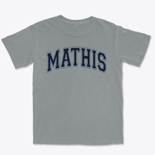 Mathis Elementary School Varsity Arch Premium Heavyweight T-shirt