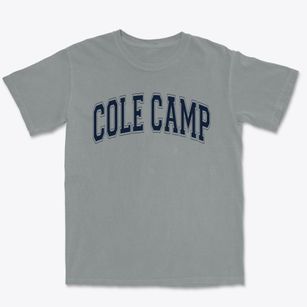 Cole Camp School Varsity Arch Premium Heavyweight T-shirt
