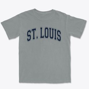 Saint Louis Academy Varsity Arch Premium Heavyweight T-shirt