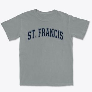 Saint Francis Cathedral School Varsity Arch Premium Heavyweight T-shirt