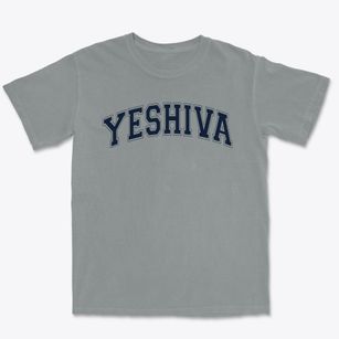 Yeshiva Of Kings Bay Varsity Arch Premium Heavyweight T-shirt