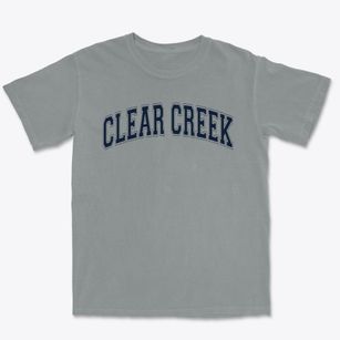 Clear Creek Elementary School Varsity Arch Premium Heavyweight T-shirt