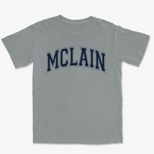 Mclain High School For Science And Technology Varsity Arch Premium Heavyweight T-shirt