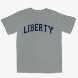 Liberty Christian Varsity Arch Premium Heavyweight T-shirt