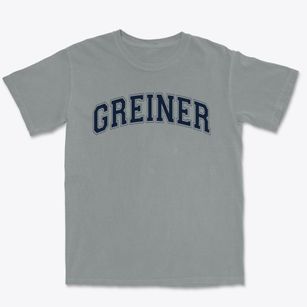 Greiner Middle School Varsity Arch Premium Heavyweight T-shirt