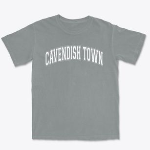 Cavendish Town Elementary School Varsity Arch Premium Heavyweight T-shirt