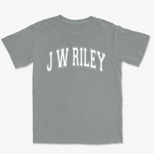 J W Riley School Varsity Arch Premium Heavyweight T-shirt