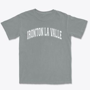 Ironton La Valle Elementary School Varsity Arch Premium Heavyweight T-shirt
