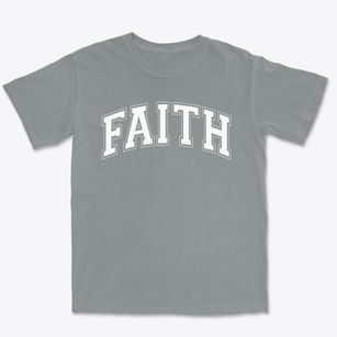 Faith Community School Varsity Arch Premium Heavyweight T-shirt
