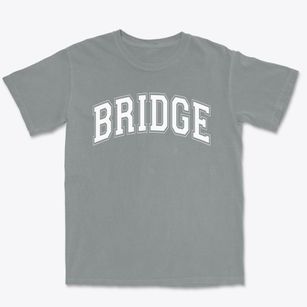 Bridge Elementary School Varsity Arch Premium Heavyweight T-shirt