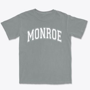 Monroe Academy Varsity Arch Premium Heavyweight T-shirt
