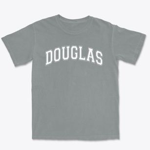 Douglas Community Academy Varsity Arch Premium Heavyweight T-shirt