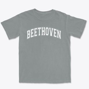 Beethoven Elementary School Varsity Arch Premium Heavyweight T-shirt