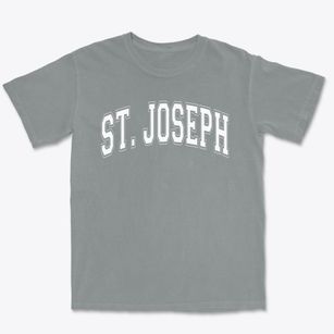 Saint Joseph School Varsity Arch Premium Heavyweight T-shirt