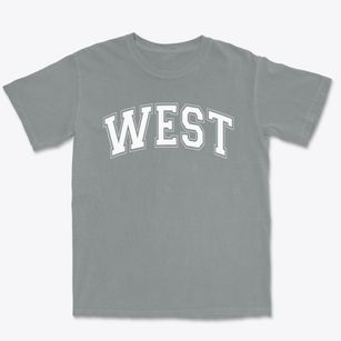 West Elementary School Varsity Arch Premium Heavyweight T-shirt