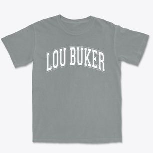Lou Buker Junior High School Varsity Arch Premium Heavyweight T-shirt