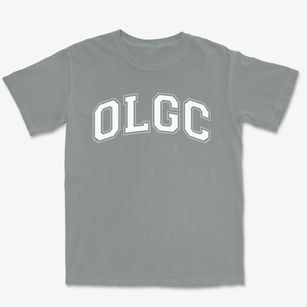 Our Lady Of Good Counsel School Varsity Arch Premium Heavyweight T-shirt
