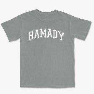 Hamady Elementary School Varsity Arch Premium Heavyweight T-shirt