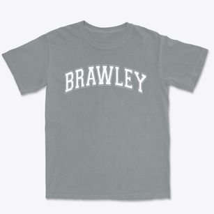 Brawley Middle School Varsity Arch Premium Heavyweight T-shirt