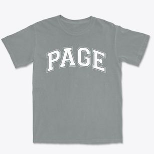 Page Private School Varsity Arch Premium Heavyweight T-shirt