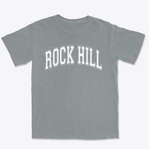 Rock Hill Middle School Varsity Arch Premium Heavyweight T-shirt