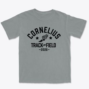 Cornelius Elementary School Track and Field Premium Heavyweight T-shirt