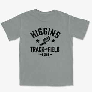 Higgins Intermediate School Track and Field Premium Heavyweight T-shirt