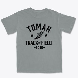 Tomah High School Track and Field Premium Heavyweight T-shirt