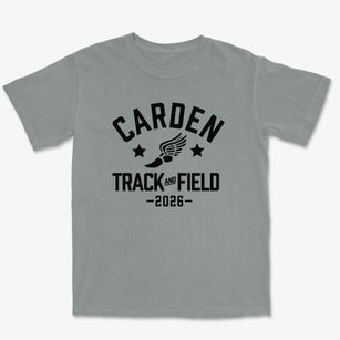 Carden School Of Oak Hill Track and Field Premium Heavyweight T-shirt