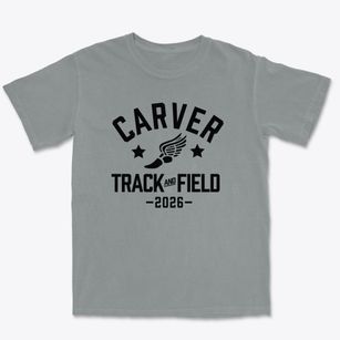 Carver Elementary School Track and Field Premium Heavyweight T-shirt
