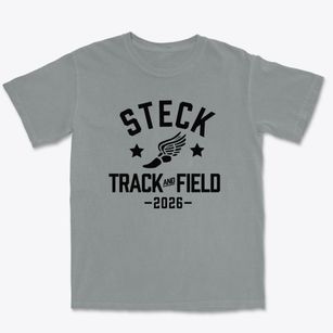 Steck Elementary School Track and Field Premium Heavyweight T-shirt