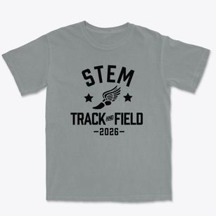 Stem Magnet Middle School Track and Field Premium Heavyweight T-shirt
