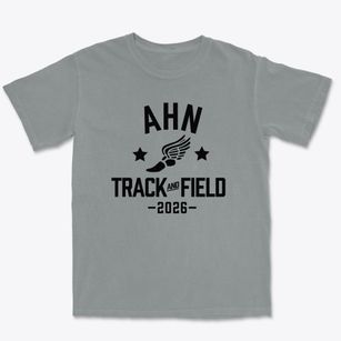 Academy Of The Holy Names School Track and Field Premium Heavyweight T-shirt