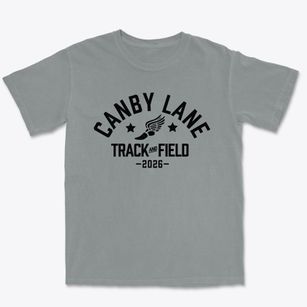 Canby Lane Elementary School Track and Field Premium Heavyweight T-shirt