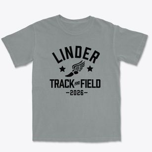 Linder Elementary School Track and Field Premium Heavyweight T-shirt