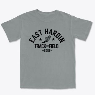 East Hardin Middle School Track and Field Premium Heavyweight T-shirt
