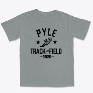Pyle Middle School Track and Field Premium Heavyweight T-shirt