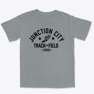 Junction City Elementary School Track and Field Premium Heavyweight T-shirt