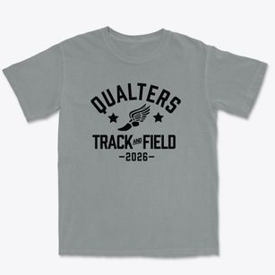Qualters Middle School Track and Field Premium Heavyweight T-shirt