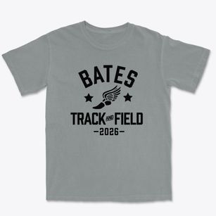 Bates Elementary School Track and Field Premium Heavyweight T-shirt