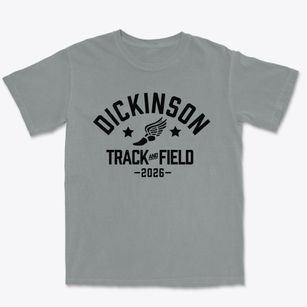 Dickinson Elementary School Track and Field Premium Heavyweight T-shirt