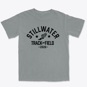 Stillwater Area High School Track and Field Premium Heavyweight T-shirt