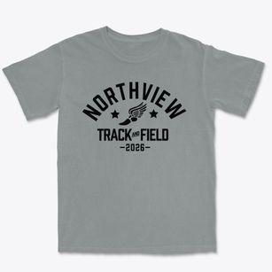 Northview Elementary School Track and Field Premium Heavyweight T-shirt