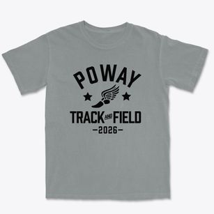 Poway Adult School Track and Field Premium Heavyweight T-shirt