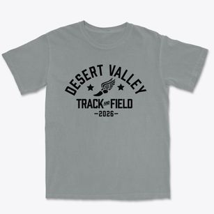 Desert Valley Prep Track and Field Premium Heavyweight T-shirt